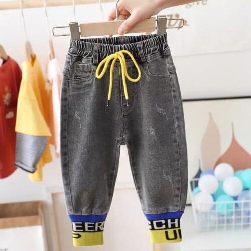 Children Outdoor Trousers Kids Pants Boys Casual Pants Kids Clothing Cotton Boys Long Trousers Children Sport Pants Autumn 1-6 Y