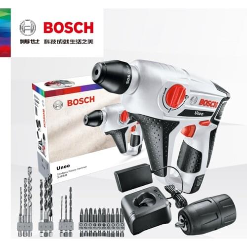 Bosch Uneo Cordless Rotary Hammer Wireless Hammer Electric Drill Dual-purpose Multi-function Doctor High-power Impact Drill Tool
