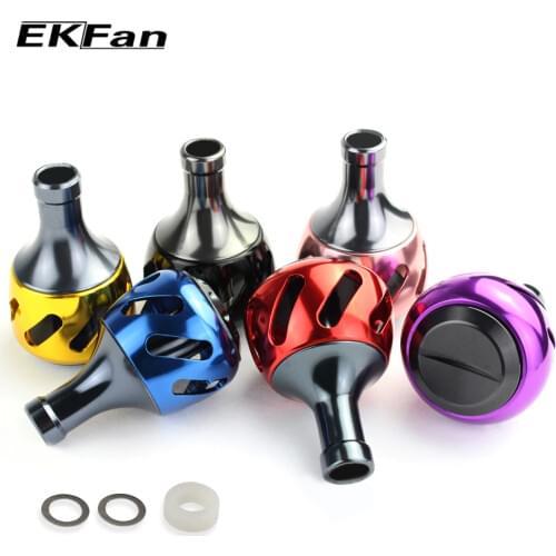EKFan Aluminum Alloy Fishing Reel Handle Knobs for Spinning Reels Fishing Tackle Accessory
