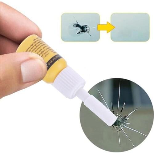 1Pc Glass Cracked Repair Tool Glass Curing Glue Auto Glass Scratch Crack Restore