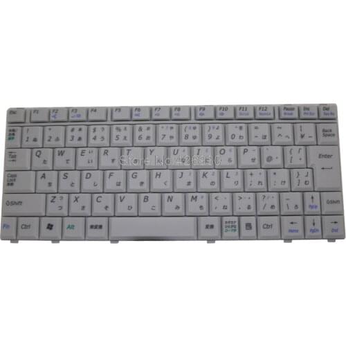 Laptop Keyboard For NEC S820 VY10F VY10M HMB989-A11 JP AAFB50400021 Japanese JP JA white New