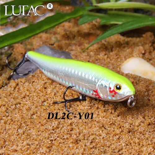Lutac Pencil topwater 95mm Weights 14g ABS Hard Stickbait Trolling Lure Saltwater Wobblers