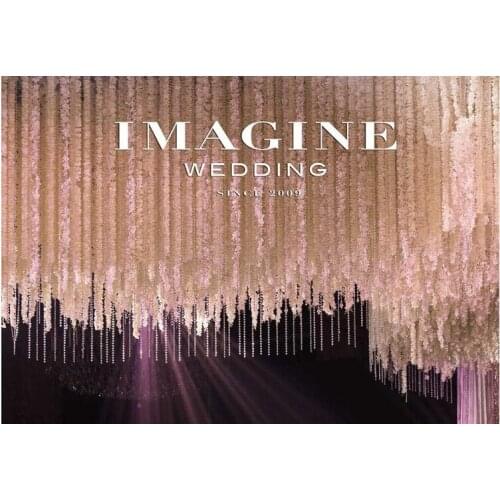 New Arrival Elegant Orchid Wisteria Vines Each Strip 50CM Long Silk Artificial Decorative Flowers Wreaths For Wedding Party Deco