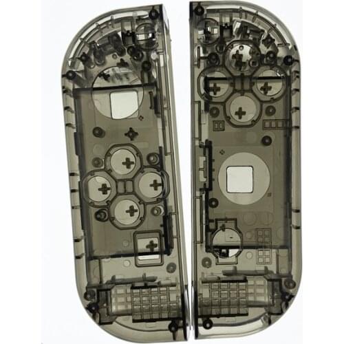 NEW Transparent Joycon Case Shell With Frame Replacement Case For NS Switch Left and Right Controller Case Repair Parts