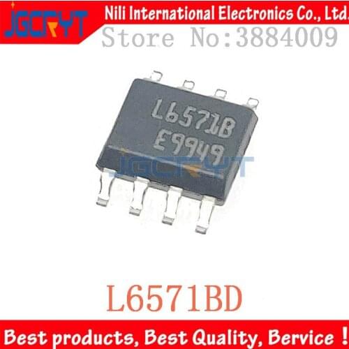 5 unids/lote L6571BD L6571B L65718 SOP-8 High voltage half bridge drive