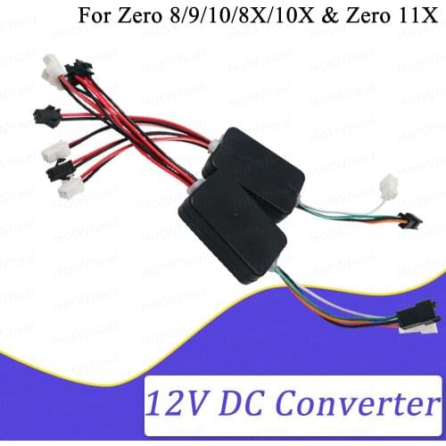 12V DC Converter Connecting Between LED Light and Controller for Grace Zero 8 9 10 10X 11X Speedual Mini Plus Electric Scooter
