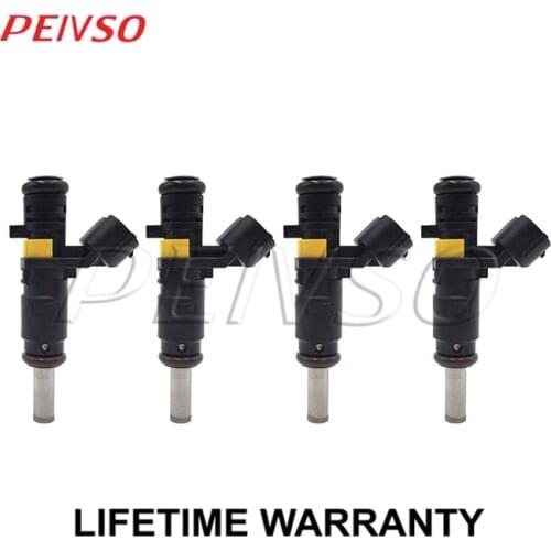 4x 7528176 V752817680-07 fuel injector for MINI COOPER 07~15 COOPER COUNTRYMAN 11~16 COOPER PACEMAN 13~16 1.6L L4