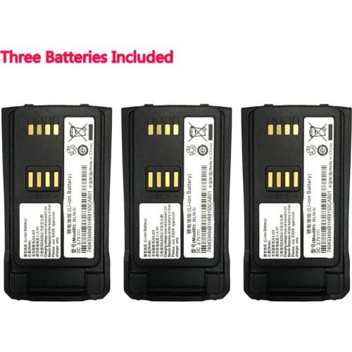 Three Pieces 3000mAh BLN-5i 3.7V Lithium-Ion Battery for EADS Nokia Cassidian TH9 THR9 THR9i THR9+ Tetra Radio BLN-6L