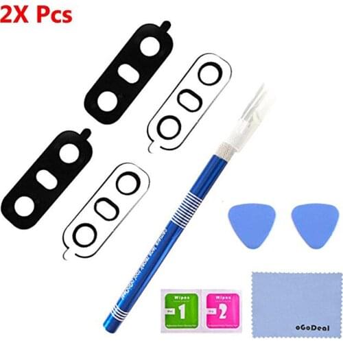 Rear Camera Lens Cover Glass Replacement with Flash Diffuser, Pre-installed Adhesive For Google Nexus 6P