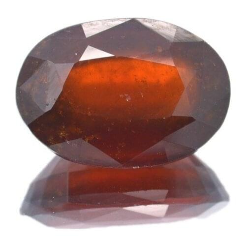 8,29 ct. Hessonite Garnet Oval Cut
