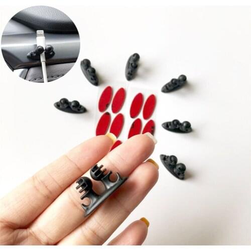 8pc Auto Car Wire Clip Stickers case for SEAT Ibiza Leon Toledo Arosa Alhambra Exeo FR Supercopa Mii Altea Cordoba cupra concept