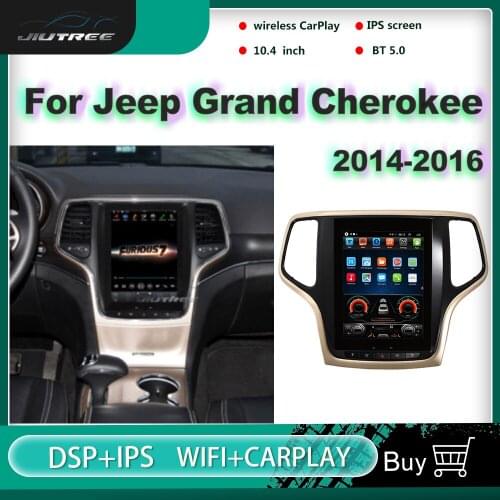 2din Android Car Radio For Jeep Grand Cherokee 2014 2015 2016 Car GPS Navigation Head Unit Multimedia DVD Player Auto Radio