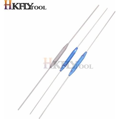 Double-head lacrimal probe microscopy instrument Titanium Medical Ophthalmic Instruments lacrimal microscopy equipment Flushing