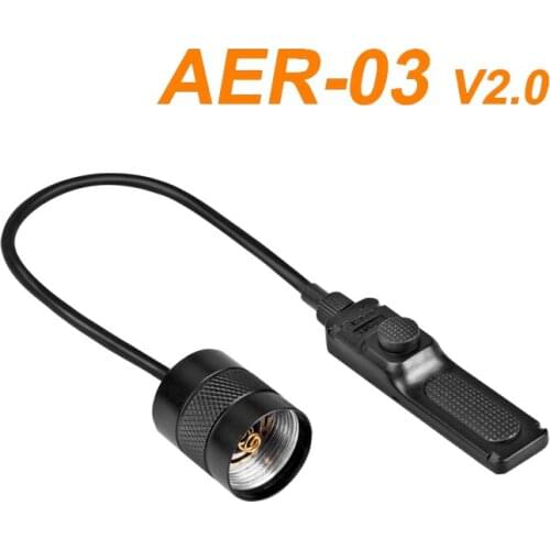 Fenix AER-03 V2.0 Tactical Remote Pressure Switch for TK16, TK32 (2015) ,TK25RB,TK25IR,Rat Tail Air Switch Tail