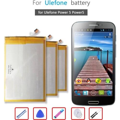 GUKEEDIANZI Ulefone Power 5 Phone Batteries