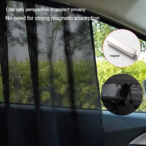 Magnetic Car Window Sunshade Cover Curtain UV Protection Auto Side Windows Sun Visor Shield Mesh Sun Shade Protector Film