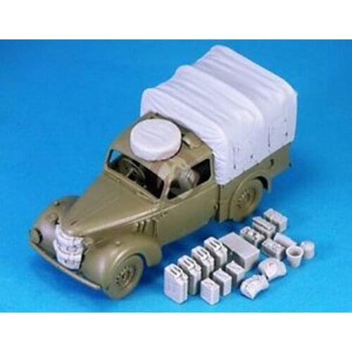 10HP resin package modification for British light general vehicles of World War II 1:35