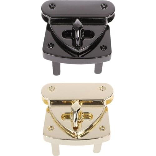 New Metal Clasp Turn Lock Twist Locks DIY Leather Handbag Bag Hardware Accessories