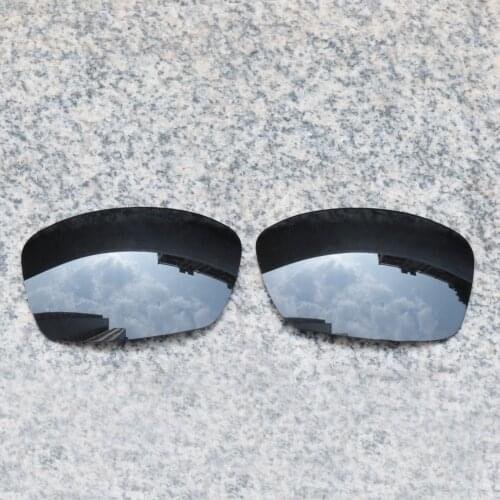 E.O.S Polarized Enhanced Replacement Lenses for Oakley Hijinx Sunglasses - Black Polarized