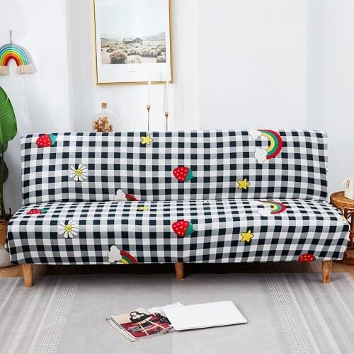 Simple Elastic Sofa Cover For Living Room Cotton Sofa Slipcovers Non-slip Waterproof Sofa Cover Stretch 3-4 Seater Slipcovers