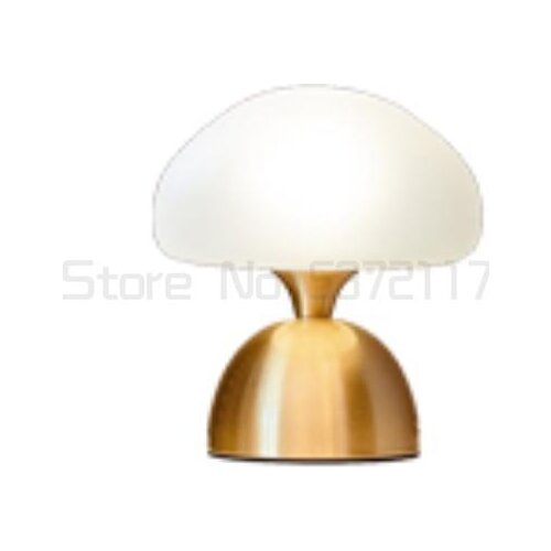 Nordic modern simple light luxury all copper Bedroom Table Lamp bedside lamp girl net red creative warm touch table lamp