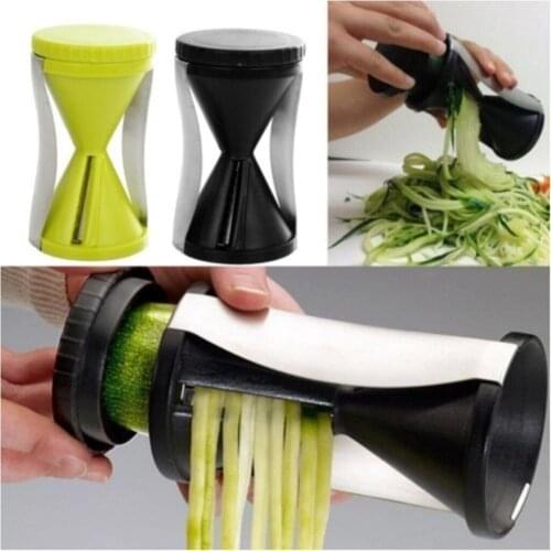 Spiral Hand Doğrayıcısı Vegetable Peeler Slicer Julienne Cutting Tool