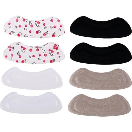 1Pair Foot Feet Care Silicone Gel Insole Cushion Women Heel Inserts Protector Shoe Insert Pad