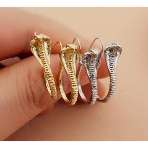 1 Pair Vintage Gothic Rock Punk Cobra Snake Shape Earring,Earrings for Women, Earring Jewelry Gift