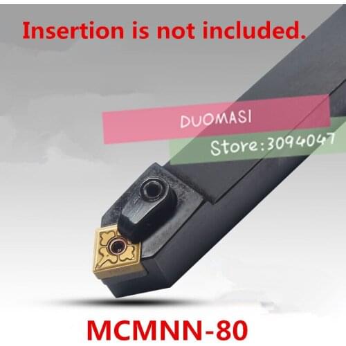 1PCS MCMNN1616H12 MCMNN2020K12 MCMNN2525M12-80 50 degree CNC Turning Tools Factory outletsthe lather,boring bar,cnc,machine