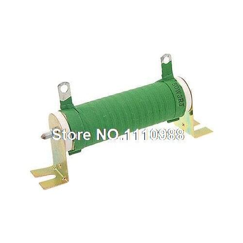 3 ohm 5% 50W Fixed Resistor Wirewound Rheostat