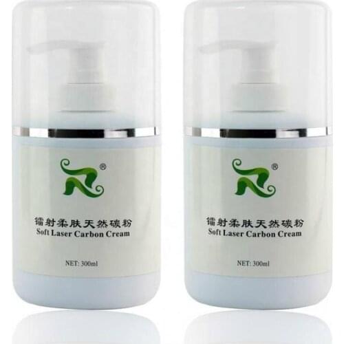300ml Carbon Cream Gel for Skin Rejuvenation Treatment Active Carbon Cream Beauty Equipmen