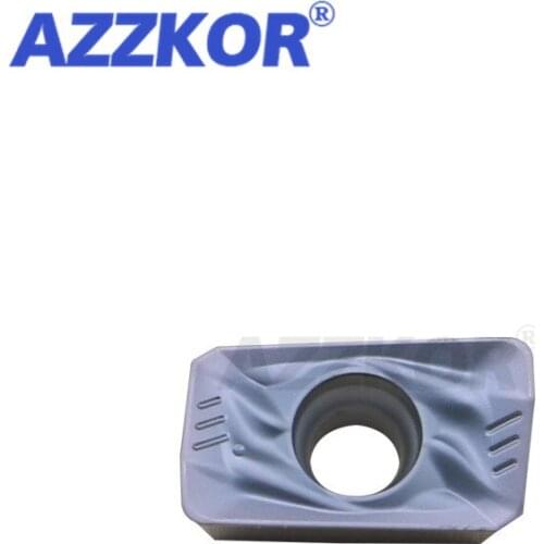 APMT1135PDER-FM NT1215 Carbide Inserts Cutter CNC Milling Endmills Tools For Stainless Steel AZZKOR Alloy Inserts APMT1604PDER