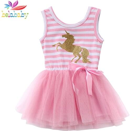 Belababy Summer Sundresses For Girls