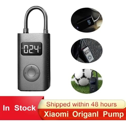 Xiaomi Mijia Tire Pressure Detection Electric Inflator Air Pump Portable Smart Digital For Scooter Bike Motorcycle Car Footall