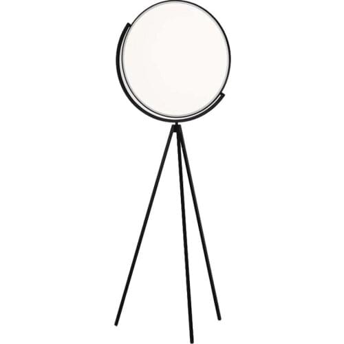 Floor Lights Decoration Modern Tripod Floor Lamp Round Black Metal For Living Room Bedroom Restaurant Hotel Lighting FA005