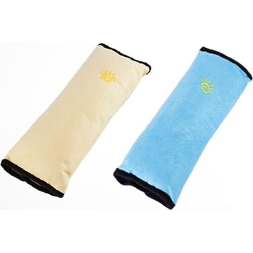 Baby Pillow Car Safety Belt & Seat Protect Shoulder Pad for Volkswagen POLO Tiguan Passat Golf EOS Scirocco Bora Lavida Touran