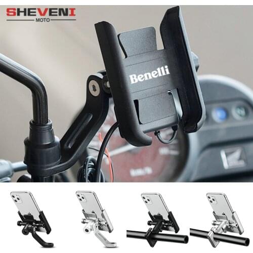 For Benelli TRK 502 502X TRK502 BN TNT 125 300 600 Leoncino 250 500 Motorcycle handlebar Mobile Phone Holder GPS stand bracket