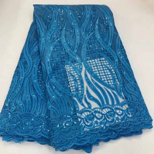 Hot Sale Sequin Lace Fabric High Quality African Lace Fabric Tulle Lace Fabric Nigeria French Lace Fabric R39781
