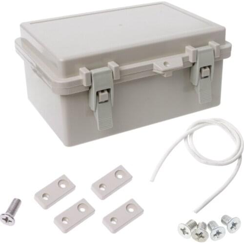 IP65 Waterproof Electronic Junction Box Enclosure Case Outdoor Terminal Cable