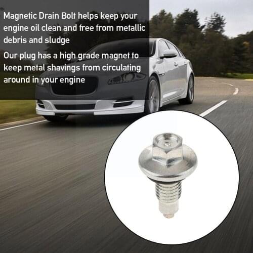 Magnetic Oil Pan Screw Oil Pan Drain Plug Thread Washer R1K5