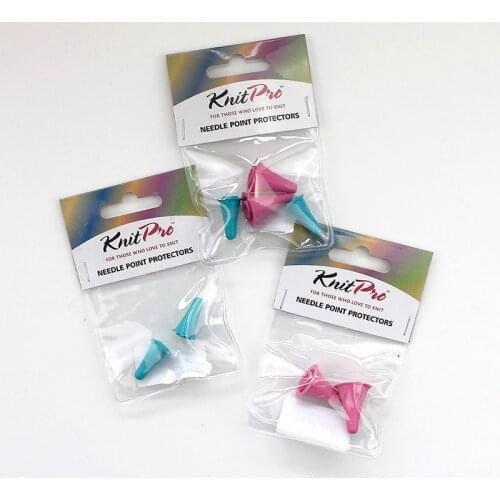 Knitpro Needle Point Protectors Pack of 4 - Large and Small