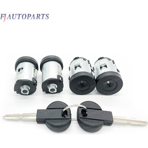 4x Barrel Door Lock Set Keys for Fiat Scudo Citroen Dispatch Peugeot Expert 4162L0