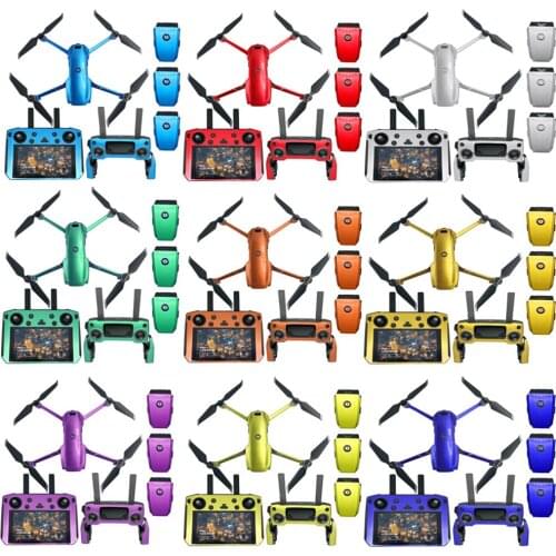Decal Waterproof Skin Decal for DJI Smart Controller Luxury Stickers Skin for DJI MAVIC 2 Pro & Zoom Drone Accessory 4 Batteries