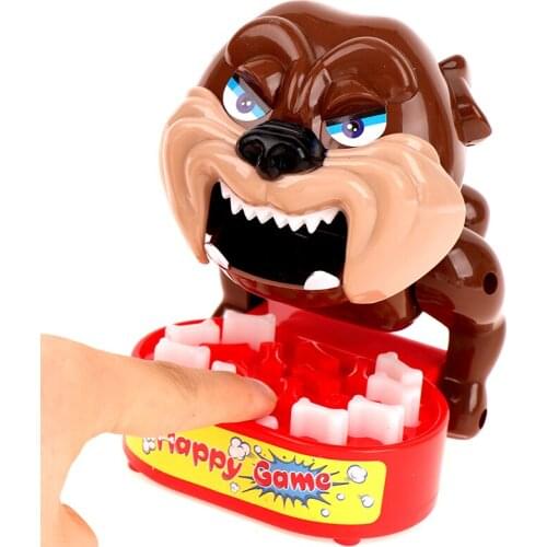 Beware of Barking Dog Novelty Prank Toy Gag Gift Board Game Finger Biting Toy