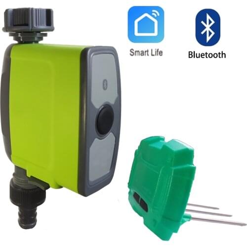 Bluetooth Connect Irrigation timer Smart Irrigation Controller System Waterproof Soil Moisture Sensor Garden Watering Timer