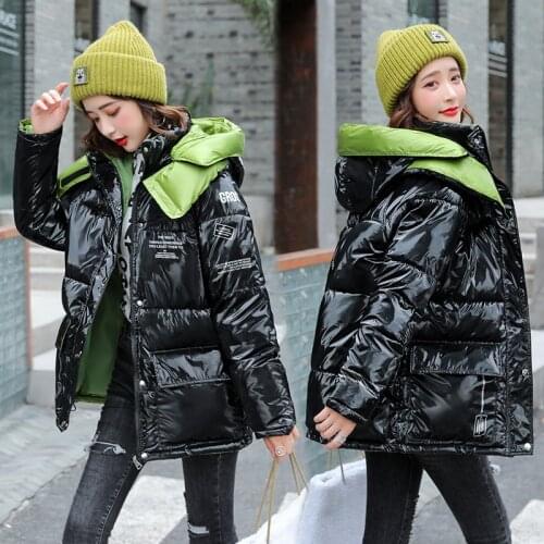 Winter jacket women 2020 Fashion womens park Cotton Padded Thicken Warm Outwear female jacket Casual Plus Size Overcoat Parkas
