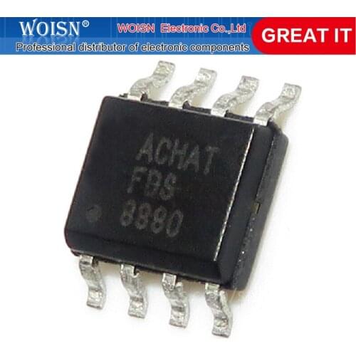 10PCS FDS8880 8880 SOP8 offen use laptop p 100% new original In Stock