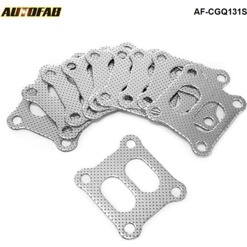 10PCS/LOT GT-T GT4 Turbo To Manifold Gasket For Toyota 3SGTE GT CT20 CT20b ST215 ST246 AF-CGQ131S