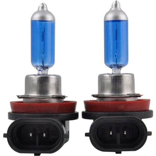 2pcs/lot H11 12V 6000K Car Lamp Light Lamp 55W Head Light Bulb White Light Car Styling Universal SHIDWJ
