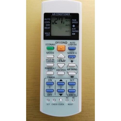 Lekong Remote control A75C3300 For Panasonic Air Conditioner A75C3208 A75C3706 A75C3708 remote control